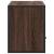 Dulap TV, stejar maro, 80x31x39,5 cm, lemn prelucrat și metal GartenMobel Dekor