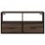 Dulap TV, stejar maro, 80x31x39,5 cm, lemn prelucrat și metal GartenMobel Dekor
