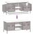 Dulap TV, roz, 101,5x39x43,5 cm, oțel laminat la rece GartenMobel Dekor