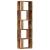 Bibliotecă, lemn vechi, 45x24x159 cm, lemn prelucrat GartenMobel Dekor