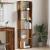 Bibliotecă, lemn vechi, 45x24x159 cm, lemn prelucrat GartenMobel Dekor