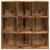 Bibliotecă, lemn vechi, 98x29x97,5 cm GartenMobel Dekor