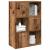 Bibliotecă, lemn vechi, 60,5x30x90 cm, lemn prelucrat GartenMobel Dekor