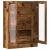 Bibliotecă, lemn vechi, 82,5x30,5x115 cm, lemn prelucrat GartenMobel Dekor