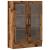 Bibliotecă, lemn vechi, 82,5x30,5x115 cm, lemn prelucrat GartenMobel Dekor