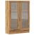Bibliotecă, stejar artizanal, 82,5x30,5x115 cm, lemn prelucrat GartenMobel Dekor