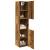 Dulap suspendat de baie, lemn vechi 30x30x130 cm lemn prelucrat GartenMobel Dekor