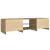 Dulap TV cu LED stejar artizanal 140x40x35,5 cm lemn prelucrat GartenMobel Dekor