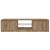 Dulap TV cu LED stejar artizanal 140x40x35,5 cm lemn prelucrat GartenMobel Dekor