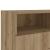 Dulap TV cu LED stejar artizanal 120x30x50 cm lemn prelucrat GartenMobel Dekor