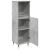 Dulap de baie, gri beton, 30x30x100 cm, lemn prelucrat GartenMobel Dekor