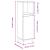 Dulap de baie, gri beton, 30x30x100 cm, lemn prelucrat GartenMobel Dekor