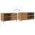 Dulap discuri stejar artizanal, 84,5x38x48 cm, lemn prelucrat GartenMobel Dekor