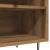 Dulap discuri stejar artizanal, 84,5x38x48 cm, lemn prelucrat GartenMobel Dekor