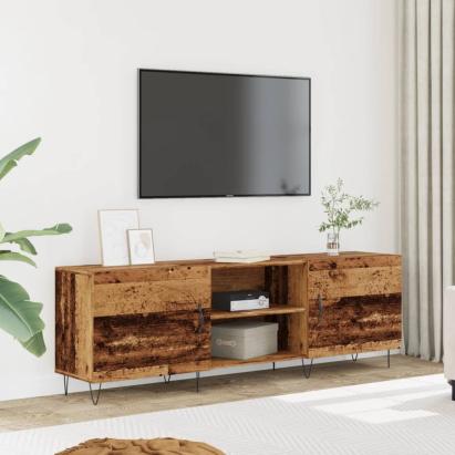 Dulap TV, lemn vechi, 150x30x50 cm, lemn prelucrat GartenMobel Dekor
