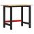 Banc lucru 100x60x81,5 cm lemn masiv stejar GartenMobel Dekor