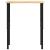 Banc lucru 80x60x(71,5-98) cm lemn masiv stejar GartenMobel Dekor