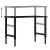 Banc lucru maro 100x60x(71,5-98) cm lemn masiv stejar GartenMobel Dekor