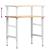 Banc lucru 80x60x(71,5-98) cm lemn masiv stejar GartenMobel Dekor