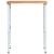 Banc lucru maro 80x60x(71,5-98) cm lemn masiv stejar GartenMobel Dekor