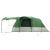 Cort de camping tunel pentru 5 persoane, verde, impermeabil GartenMobel Dekor