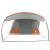 Cort de camping tunel 5 persoane, gri/portocaliu, impermeabil GartenMobel Dekor