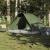 Cort camping cupolă 2 persoane verde măsliniu impermeabil GartenMobel Dekor