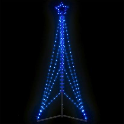 Instalație brad de Crăciun 483 LED-uri, albastru, 240 cm GartenMobel Dekor