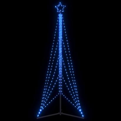 Instalație brad de Crăciun 525 LED-uri, albastru, 302 cm GartenMobel Dekor