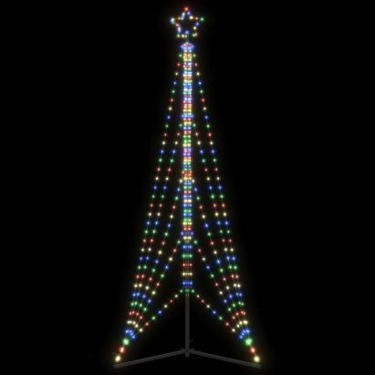 Instalație brad de Crăciun 525 LED-uri, colorat, 302 cm GartenMobel Dekor