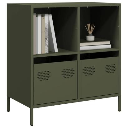 Dulap, verde măsliniu, 68x39x73,5 cm, oțel laminat la rece GartenMobel Dekor