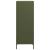 Dulap înalt verde măslină 35x39x103,5 cm oțel GartenMobel Dekor