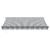 Copertină retractabilă automat, antracit/alb, 400x350 cm GartenMobel Dekor