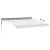 Copertină retractabilă automat LED-uri antracit/alb 400x350 cm GartenMobel Dekor
