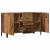 Dulap, lemn vechi, 100x36x60 cm, lemn prelucrat GartenMobel Dekor