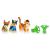 PATRULA CATELUSILOR JUNGLE PUPS SET 3 FIGURINE CHASE TRACKER SI TIGRUL SuperHeroes ToysZone