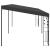 Pavilion de perete, antracit, 6 x 3 x 2,5 m GartenMobel Dekor