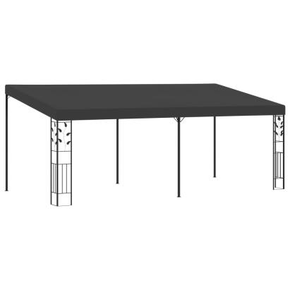 Pavilion de perete, antracit, 6 x 3 x 2,5 m GartenMobel Dekor