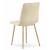 Scaun bucatarie/living, Artool, Libra, catifea, metal, bej deschis, 45x54x86.5 cm GartenVIP DiyLine