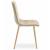 Scaun bucatarie/living, Artool, Libra, catifea, metal, bej deschis, 45x54x86.5 cm GartenVIP DiyLine