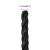 Frânghie de lucru, negru, 12 mm, 25 m, polipropilenă GartenMobel Dekor