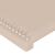 Tăblii de pat 4 buc. cappuccino 72x5x78/88 cm piele ecologică GartenMobel Dekor