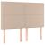 Pat box spring cu saltea, cappuccino, 140x200cm piele ecologică GartenMobel Dekor