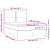 Pat box spring cu saltea, cappuccino, 140x200cm piele ecologică GartenMobel Dekor