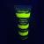Vopsea glow uv galben neon pentru body painting, cantitate 25 ml, pe baza de apa MultiMark GlobalProd
