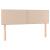 Pat box spring cu saltea, cappuccino, 140x190cm piele ecologică GartenMobel Dekor