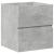 Set mobilier de baie, 2 piese, gri beton, lemn compozit GartenMobel Dekor