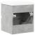 Set mobilier de baie, 2 piese, gri beton, lemn compozit GartenMobel Dekor
