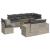 Set canapele de grădină cu perne, 9 piese gri deschis poliratan GartenMobel Dekor
