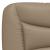 Pernă pentru tăblie pat, cappuccino, 120 cm, piele artificială GartenMobel Dekor